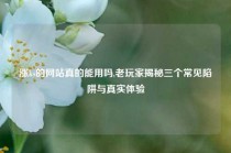 涨ks的网站真的能用吗,老玩家揭秘三个常见陷阱与真实体验