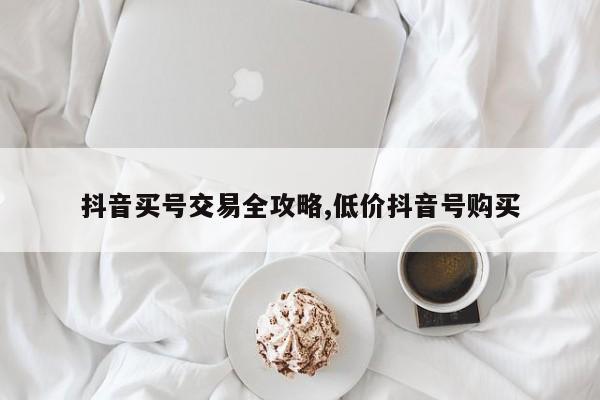 抖音买号交易全攻略,低价抖音号购买