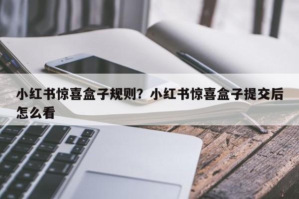小红书惊喜盒子规则?小红书惊喜盒子提交后怎么看